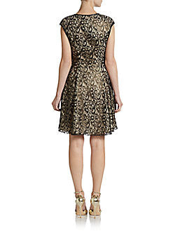 Women's ABS Fit & Flare Dress Sz 4