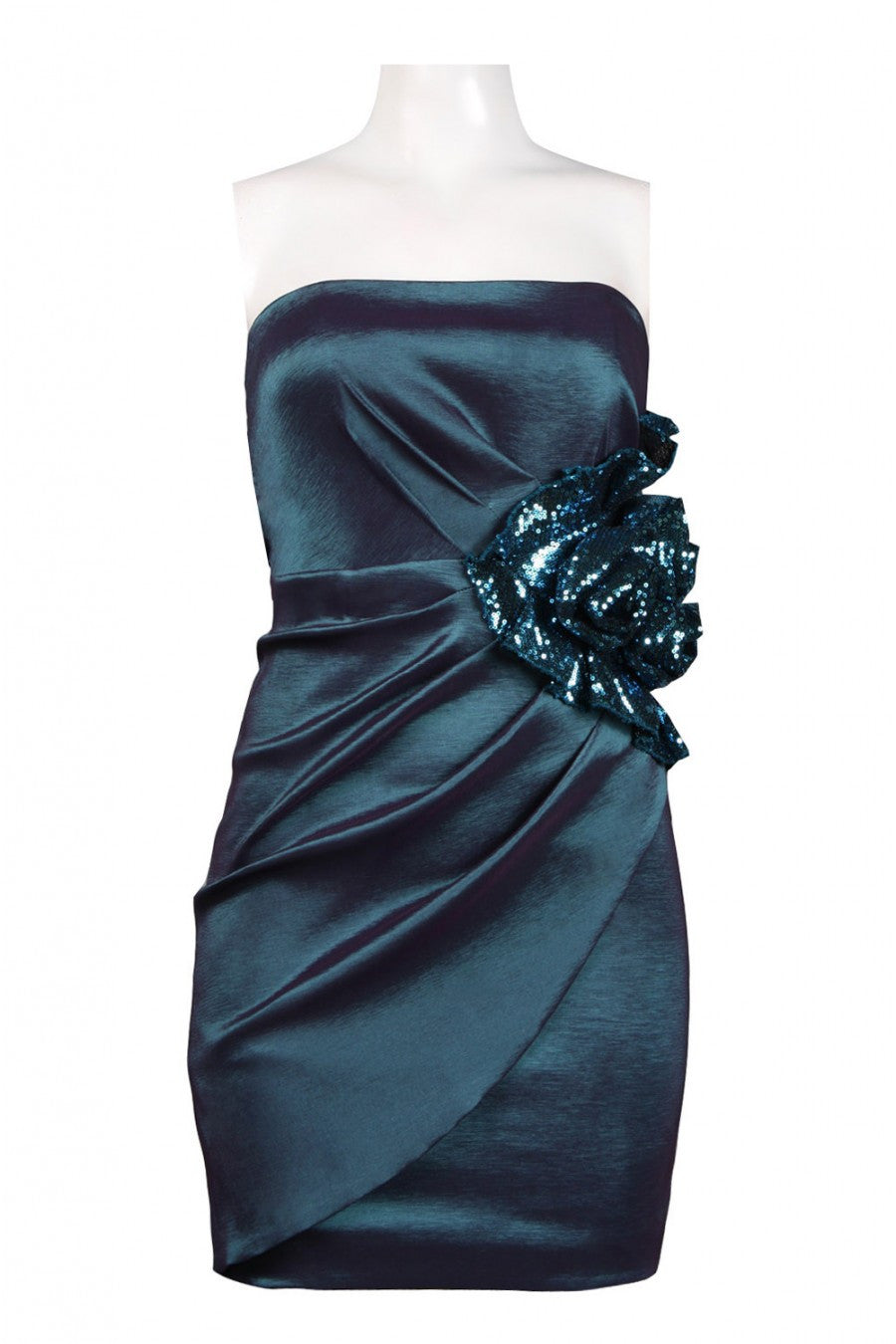 Betsy & Adam Women's Strapless Sequined Dress Sz 12, 14 - iFIVE FASHIONHOUSE