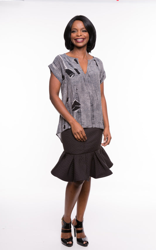 Aryn K. Women's Trendy High-low Top Sz XS, S, M, L - iFIVE FASHIONHOUSE