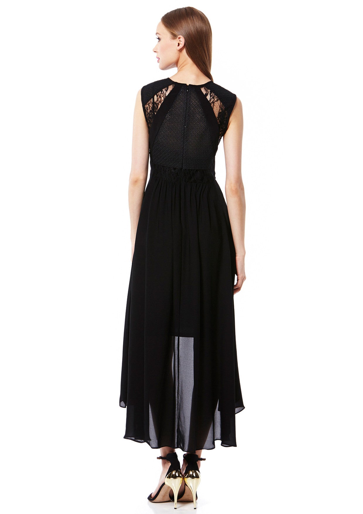 Julia Jordan Women's Chiffon High-Low Dress Sz 2, 4, 6, 8 - iFIVE FASHIONHOUSE