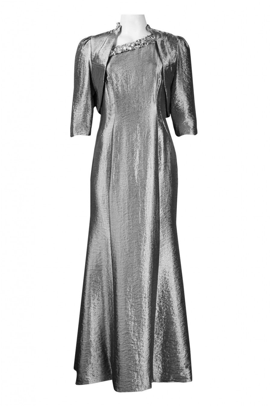 Ursula of Switzerland Women's One Shoulder Satin Dress Sz 8 - iFIVE FASHIONHOUSE