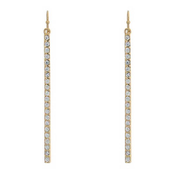 Women's Dropped Rod Earrings Gold - iFIVE FASHIONHOUSE