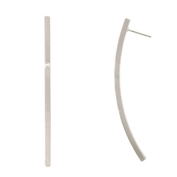 Women's Curved Rod Earrings - iFIVE FASHIONHOUSE