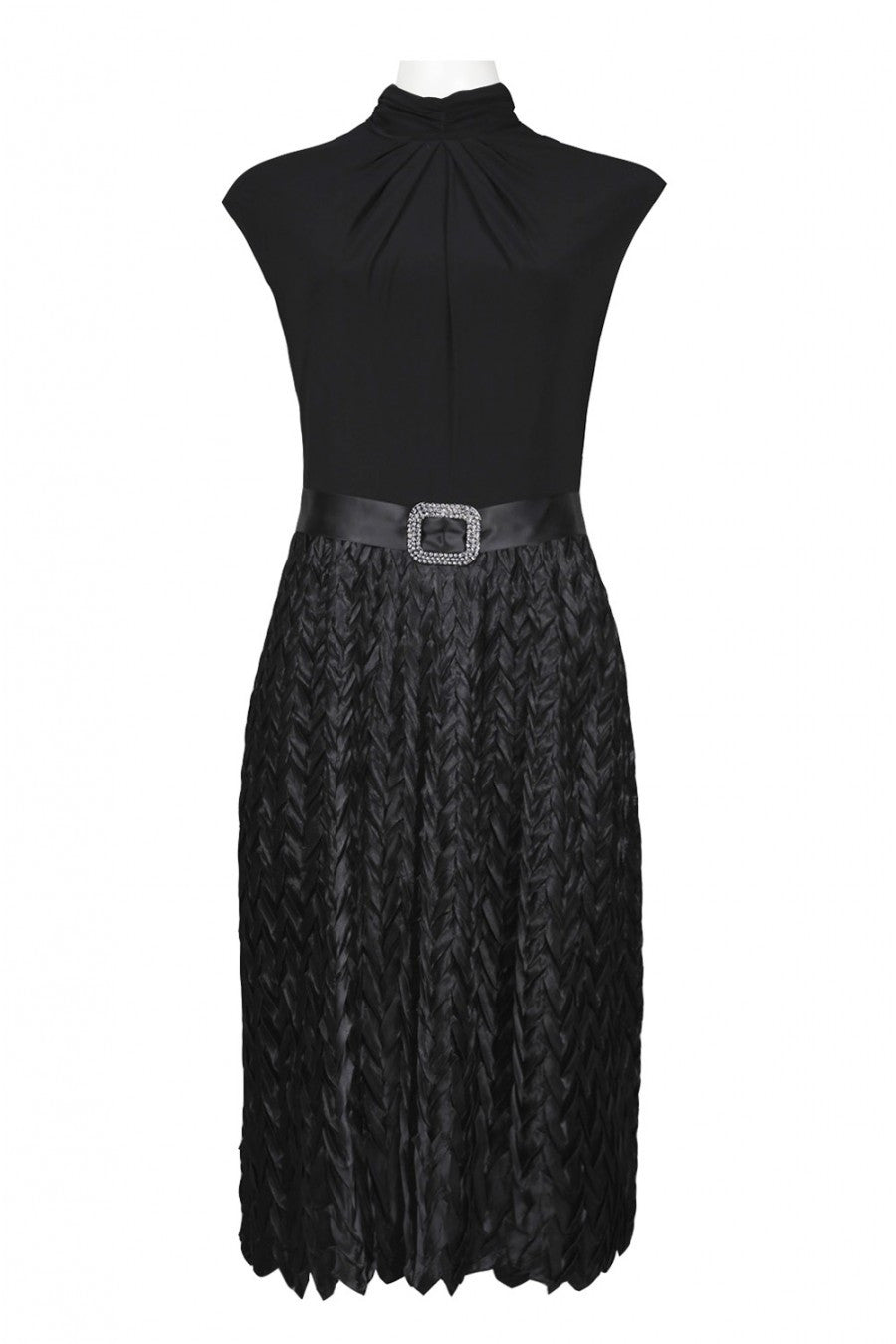 Cachet Women's Textured Jersey Dress Sz 16 - iFIVE FASHIONHOUSE