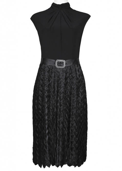 Cachet Women's Textured Jersey Dress Sz 16 - iFIVE FASHIONHOUSE