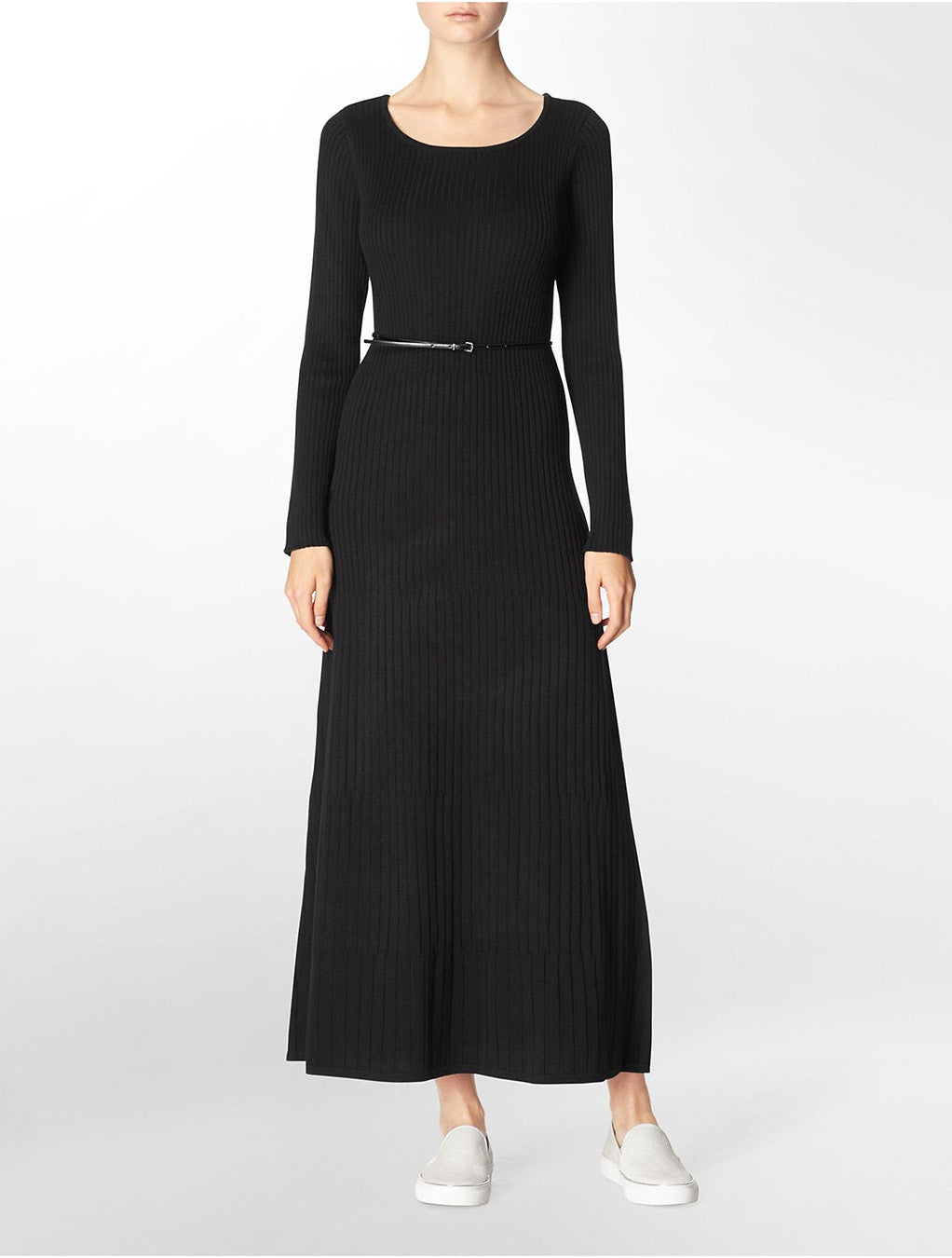 Calvin Klein Women's Maxi Knit Dress Sz S - iFIVE FASHIONHOUSE