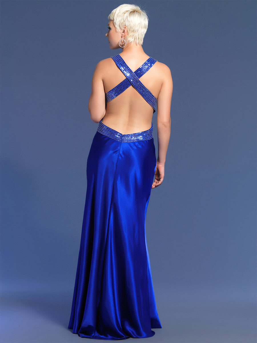 Dave & Johnny Women's Sweetheart Neckline Long Dress Sz 2, 14 - iFIVE FASHIONHOUSE