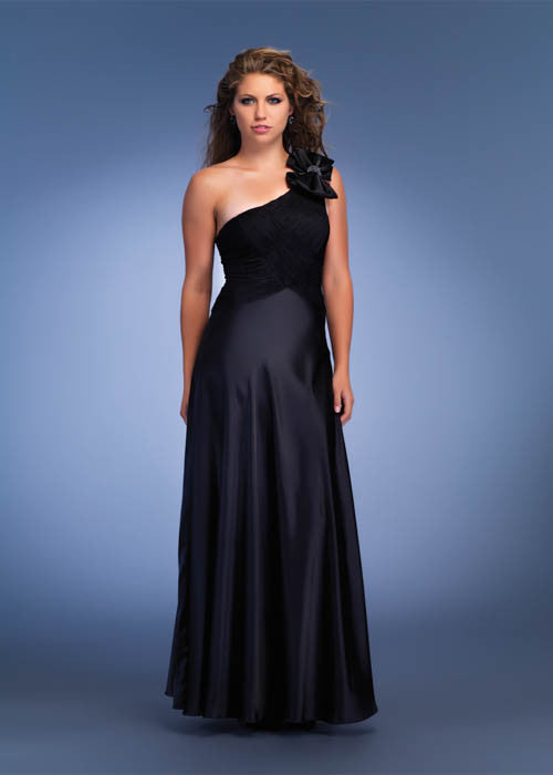 Dave & Johnny Women's One-Shoulder Long Dress Sz 0 - iFIVE FASHIONHOUSE