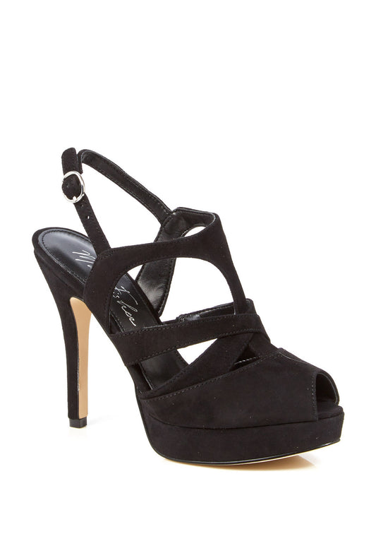 Marc Fisher Women's Peep Toe High Heel Shoes Sz 8.5 - iFIVE FASHIONHOUSE