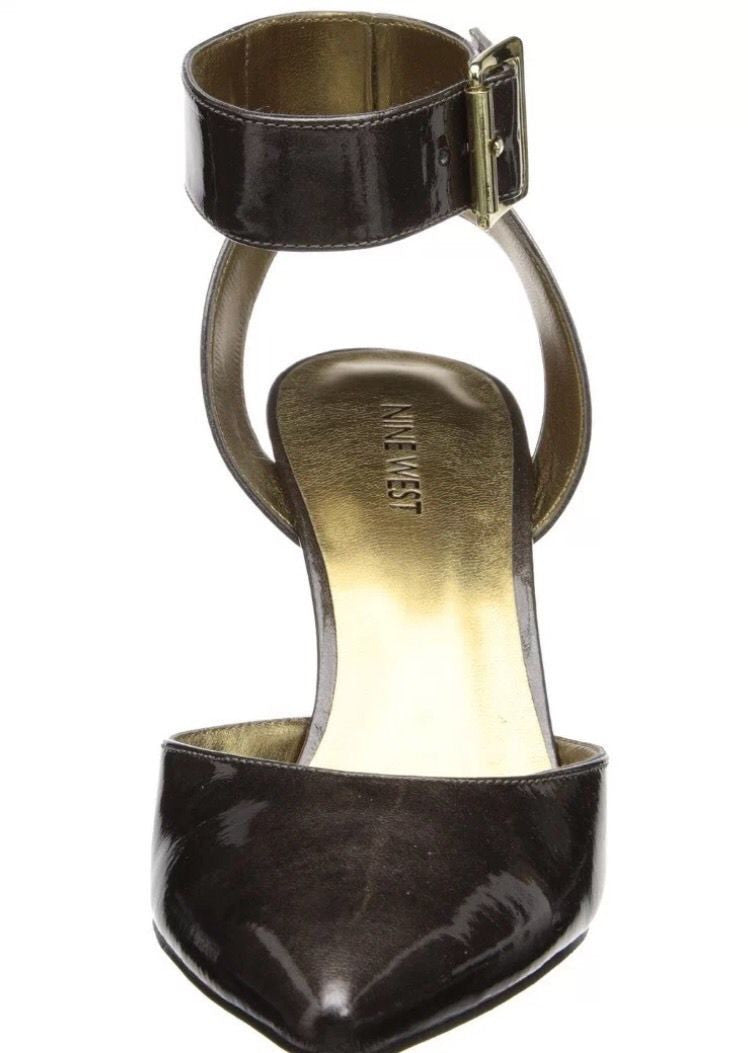 Nine West Women's Callen Adjustable Buckle Pumps Sz 7.5, 9