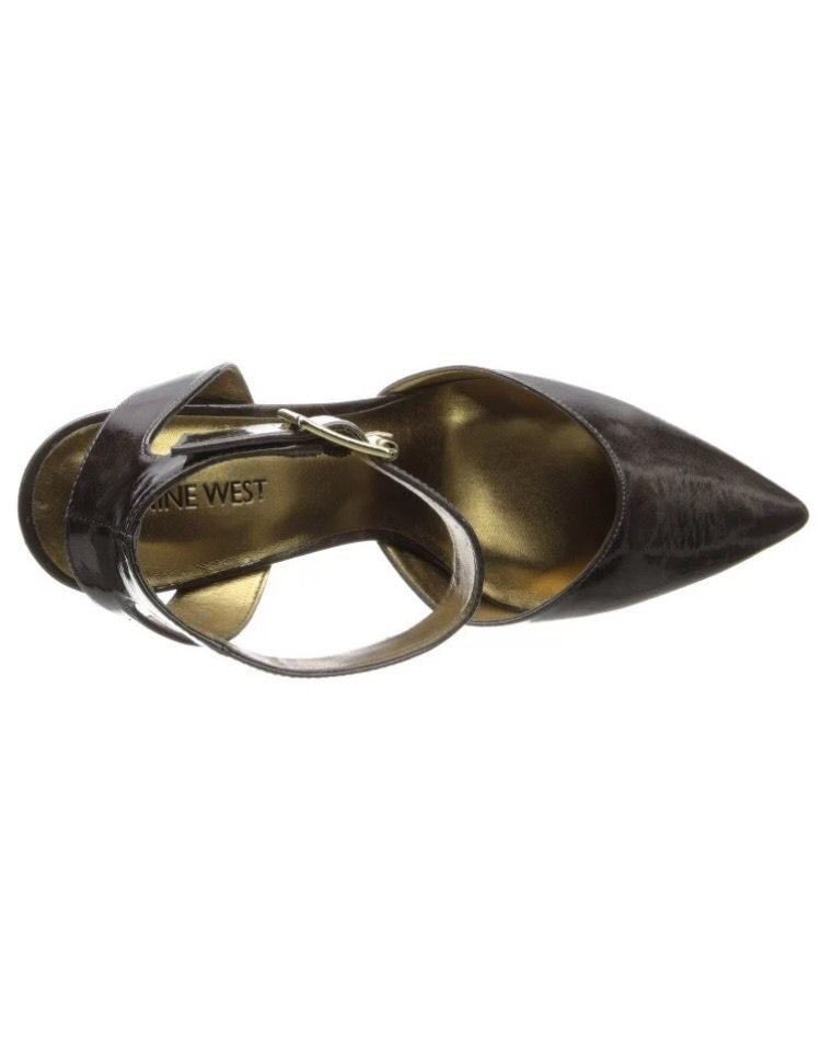 Nine West Women's Callen Adjustable Buckle Pumps Sz 7.5, 9