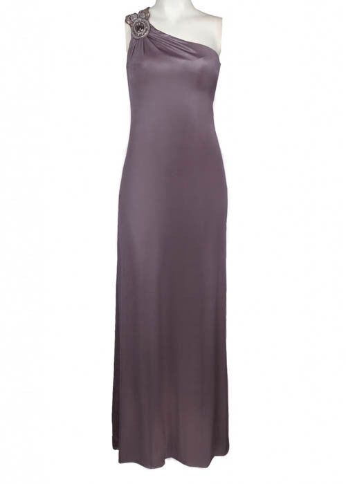 Cachet Women's Beaded One-Shoulder Dress Sz 16 - iFIVE FASHIONHOUSE