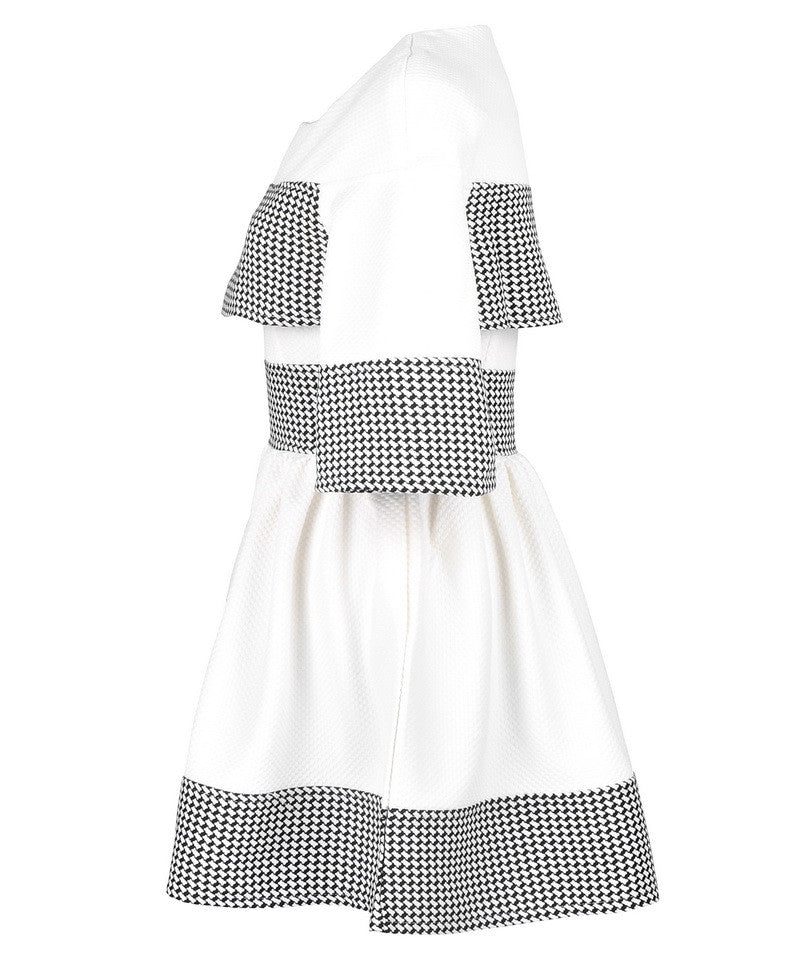 Lambo Chic Women's Garments Tweed Skater Dress Sz 2 - iFIVE FASHIONHOUSE
