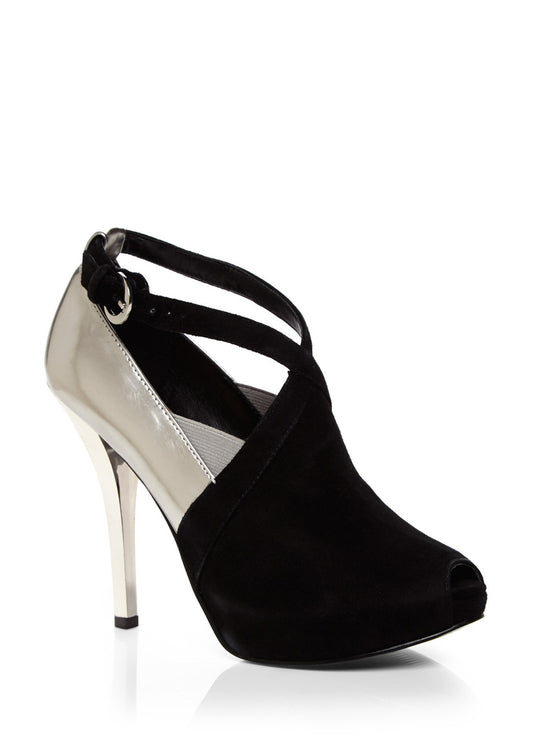 Guess Women's Ethania Two-tone High Heel Shoes Sz 6, 7 - iFIVE FASHIONHOUSE