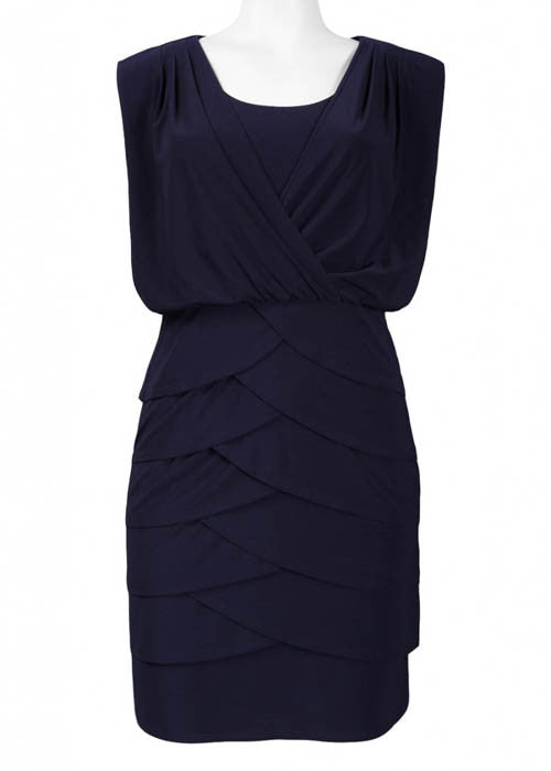 Jessica Howard Women's Tiered Dress Sz 4P, 10P, 12P - iFIVE FASHIONHOUSE