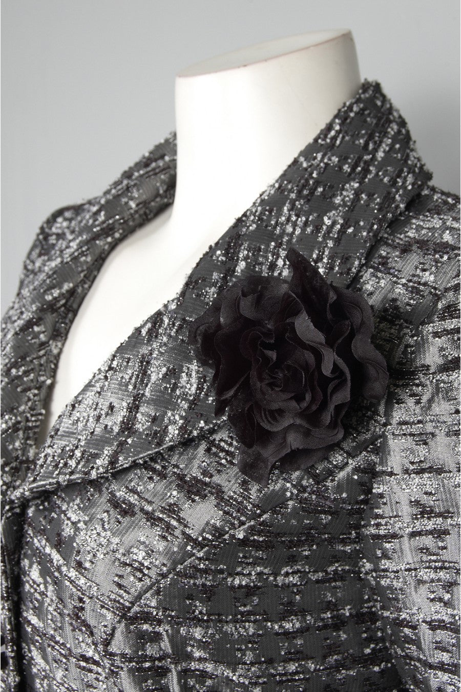 JS Collections Women's Shimmery Satin Skirt Suit Sz 4, 16 - iFIVE FASHIONHOUSE