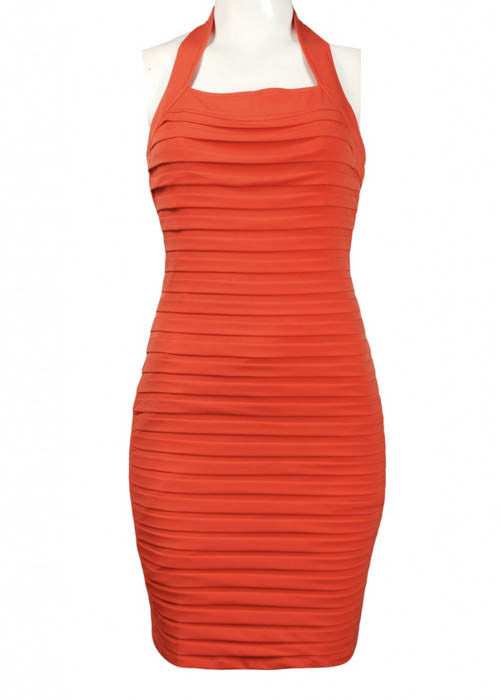 Muse Women's Pleated Jersey Dress Sz 16 - iFIVE FASHIONHOUSE