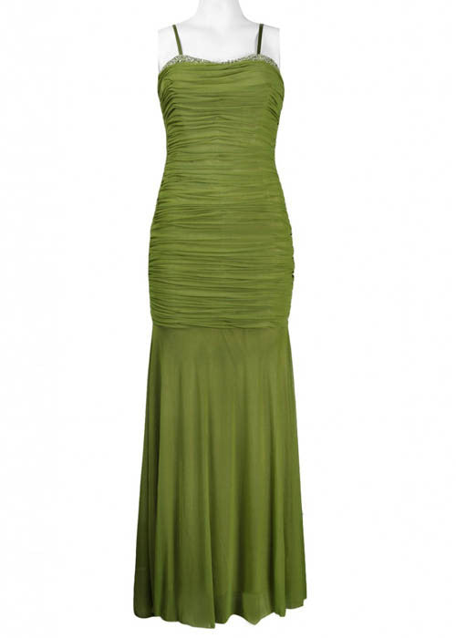 Nina Austin Women's Mermaid Jersey Mesh Dress Sz XS, S - iFIVE FASHIONHOUSE