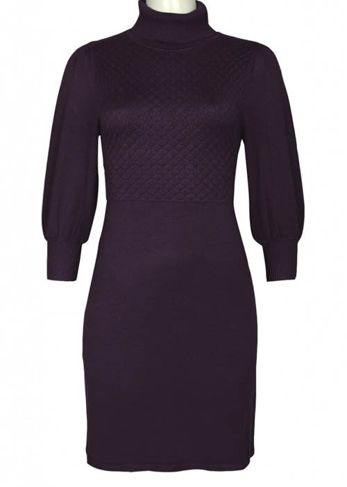 Spense Women's Turleneck Knit Dress Sz L - iFIVE FASHIONHOUSE
