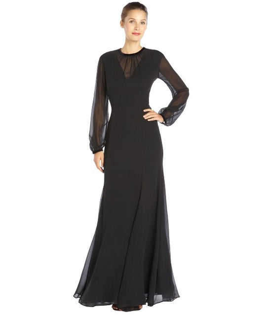 Theyskens Theory Women's Silk Knit Long Dress Sz 2, 4 - iFIVE FASHIONHOUSE
