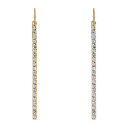 Women's Dropped Rod Earrings Gold - iFIVE FASHIONHOUSE