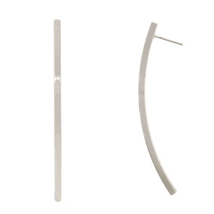 Women's Curved Rod Earrings - iFIVE FASHIONHOUSE